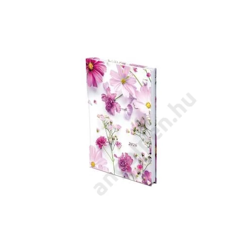 Heti agenda TOPTIMER J011 B/5 2026 JOY J201 pillangó virág