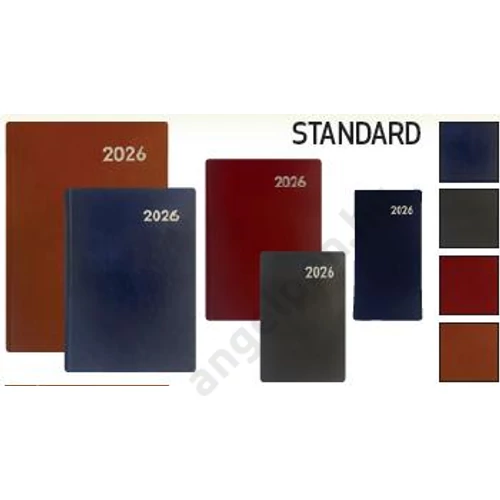 Napi agenda SZEKSZÁRD B/5 2026 bordó