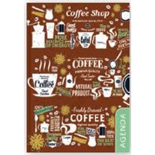 Napi agenda A/5 2026 COLORS Coffee