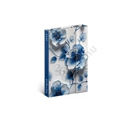 Heti agenda REALSYSTEM B/6 2026 MAGNETIC Porcelain Flower 35551