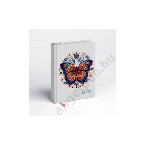 Napi agenda REALSYSTEM B/6 2026 LIBROBELLO lepke