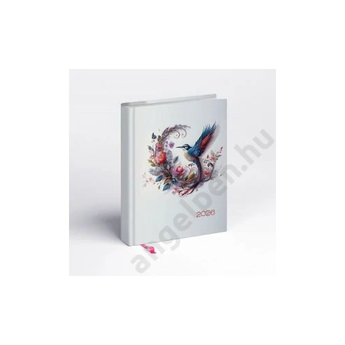 Napi agenda REALSYSTEM B/6 2026 LIBROBELLO kolibri