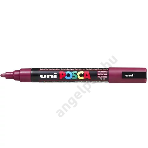 UNI POSCA PC-3M VÖRÖSBOR (60)