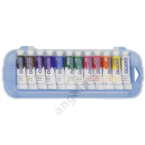 Tempera 12-es tubusos Giotto 7,5 ml