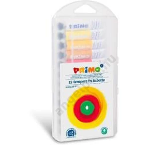 Tempera PRIMO tubusos készlet 245T12PP  12x7,5ml