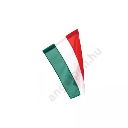 Zászló magyar (200x100cm) hurkolt PE címer nélkül