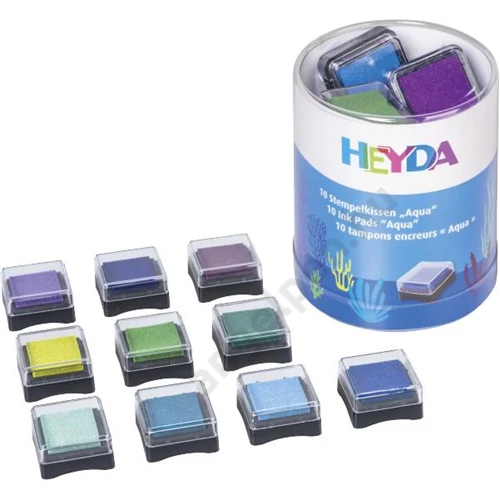 Bélyegzőpárna HEYDA 10 féle szín Víz 204888472