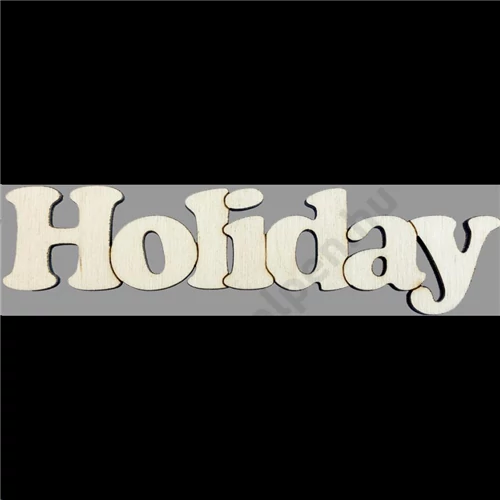 Fafelirat, 10 cm, 5 db/csomag – Holiday