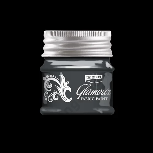 Glamour textil- és bőrfesték 50 ml óezüst