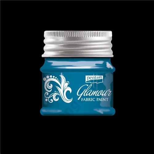 Glamour textil- és bőrfesték 50 ml kékezüst