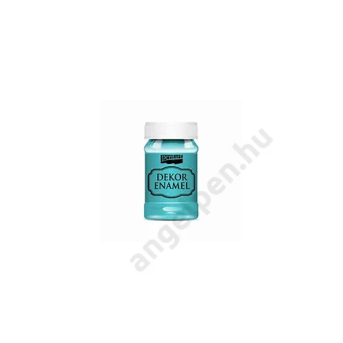 Dekor zománcfesték 100 ml türkizkék