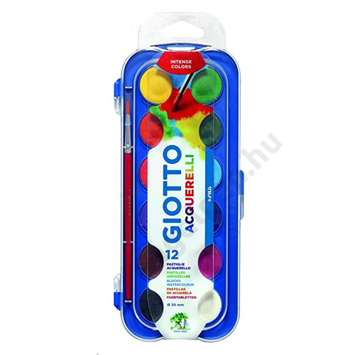 Vízfesték Giotto 12-es 30mm ecsettel