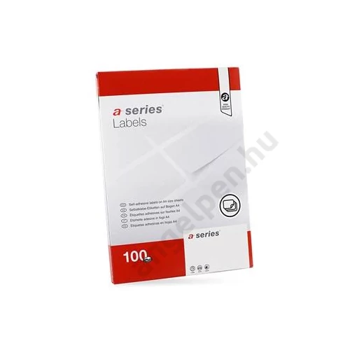 Etikett címke, 70x32mm, 100 lap, 27 címke/lap A-Series