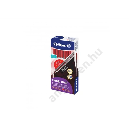 Pelikan golyóstoll HangStick 0,7mm piros  (RE = 12 db/box - doboz mennyiség)