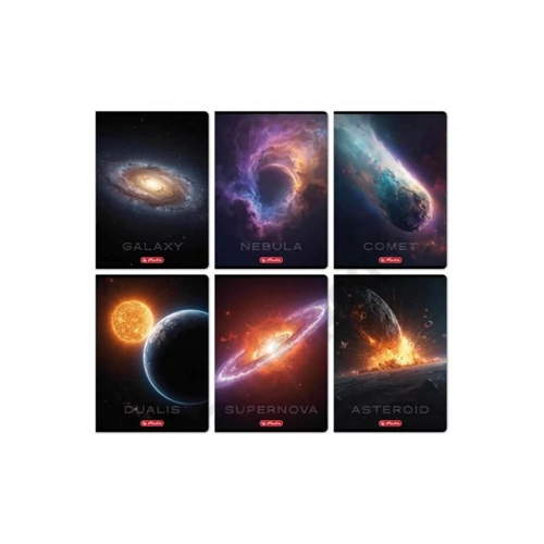 Herlitz füzet A4/81-32 vonalas Cosmos