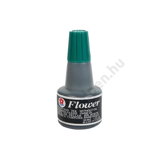 Bélyegzőfesték 30ml, Bluering® Flower zöld