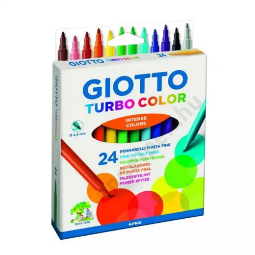Filckészlet Giotto Turbo Color 24-es