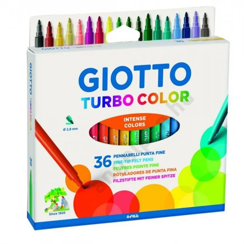 Filckészlet Giotto Turbo Color 36-os