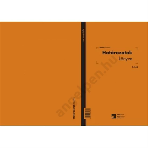 Határozatok könyve 200x290