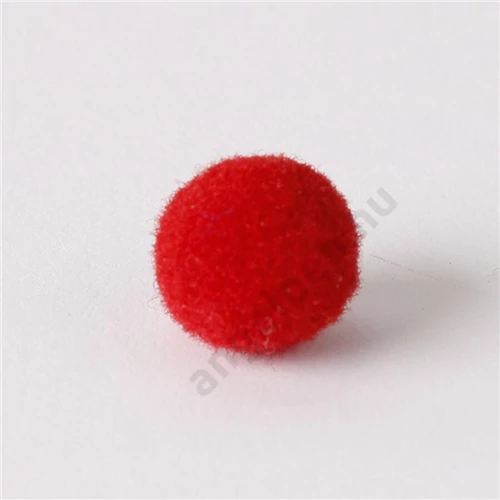 Zsenília pompon 1 cm piros 100db/cs    