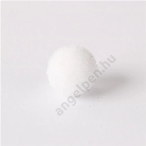Zsenília pompon 1 cm fehér 100db/cs     