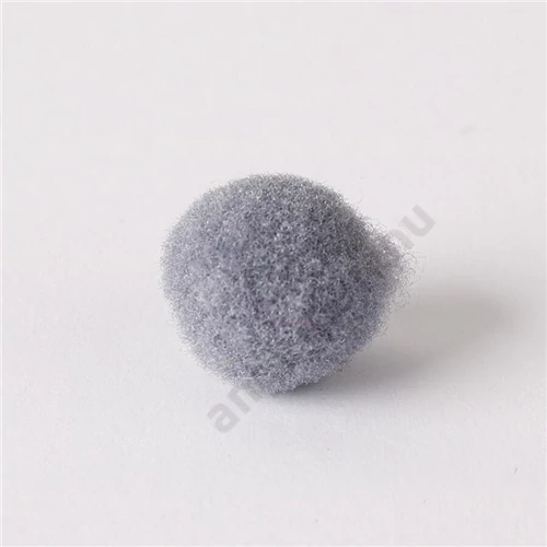 Zsenília pompon 1 cm sötétszürke 100db/cs