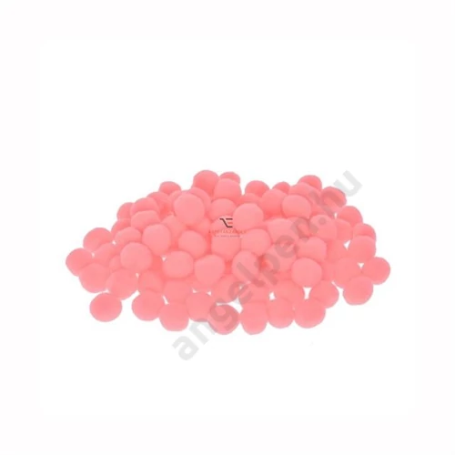 Zsenília pompon 1 cm világos rózsaszín 100db/cs