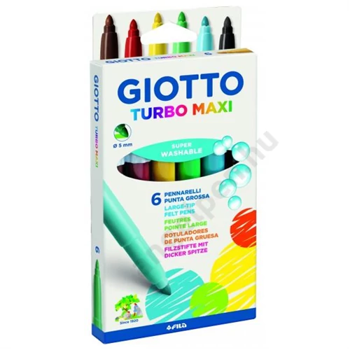 Filckészlet 6-os Giotto Turbo Maxi függeszthető