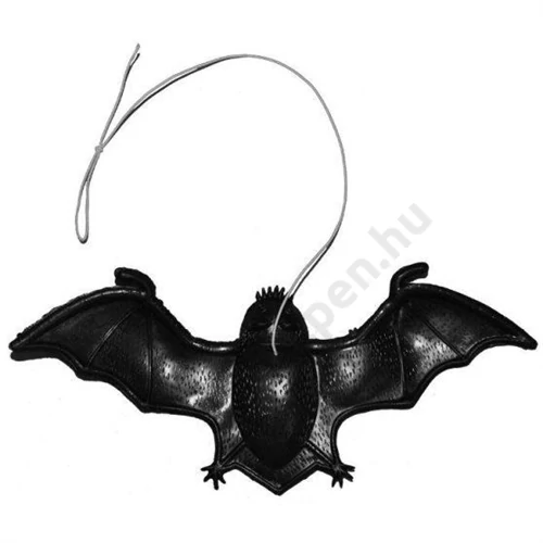 HALLOWEEN FÜGGESZTHETŐ DENEVÉREK 15cm  6 db/cs