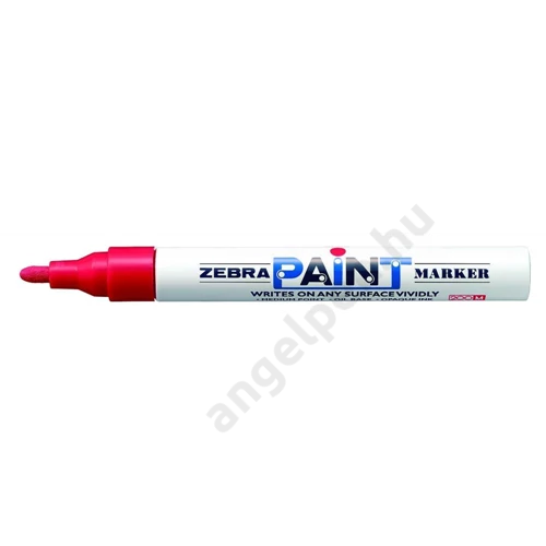 Lakkmarker olajbázisú paint PIROS ZEBRA  <10db/dob>