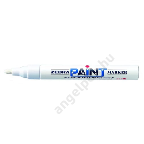 Lakkmarker olajbázisú paint FEHÉR ZEBRA  <10db/dob>