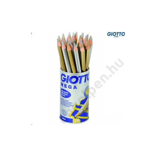 Színes ceruza  Giotto Mega (14 arany+10 ezüst) pohárban