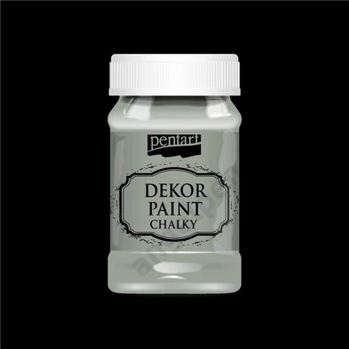 Dekor krétafesték 100 ml olajfazöld