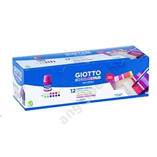 Akrilfesték 12-os 25 ml giotto