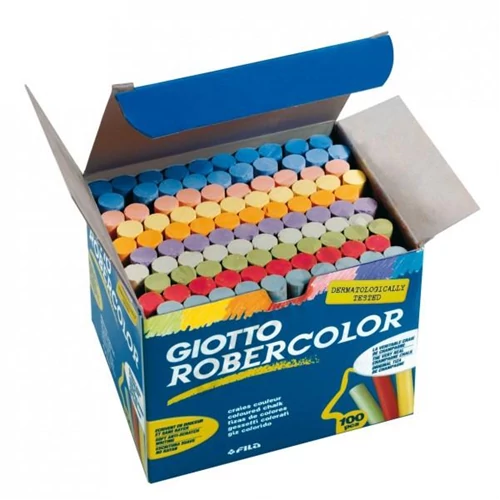 Táblakréta 100 db-os színes Giotto Robercolor