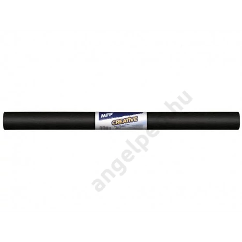 Krepp papír 50x200cm fekete MFP