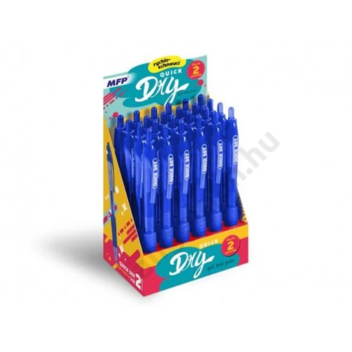 Zseléstoll QUICK DRY- blue, kék 0,7 mm 24db/doboz MFP