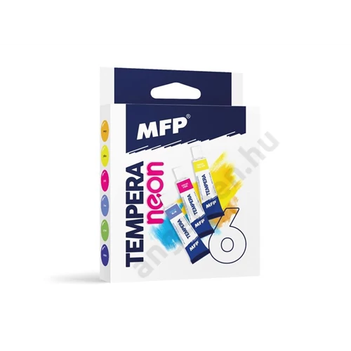 Tempera 6 db 12ml NEON MFP