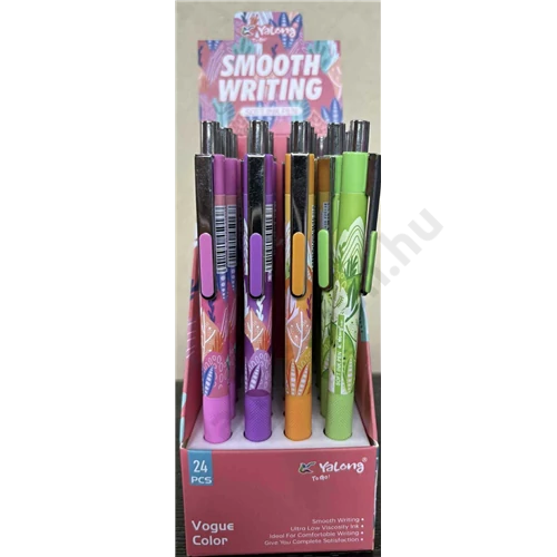 Golyóstoll Yalong 242675 24 db/display