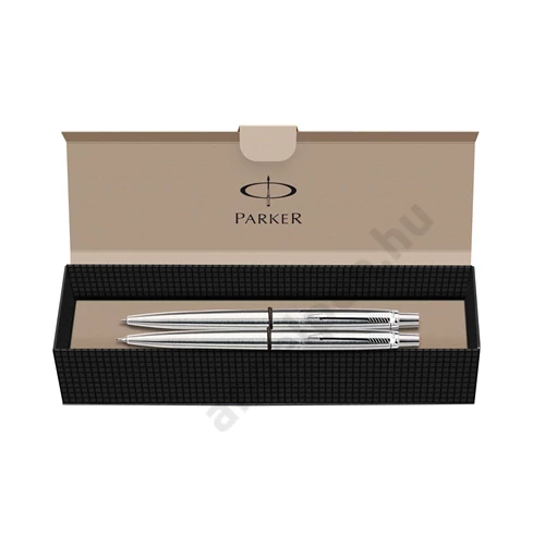 PARKER ROYAL JOTTER GOLYÓSTOLL + MECHANIKUS CERUZA ROZSDAMENTES ACÉL, EZÜST KLIPSZ 2093256