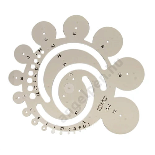 KOH-I-NOOR 749002 RADIUS SABLON FÜSTSZÍNŰ Z32