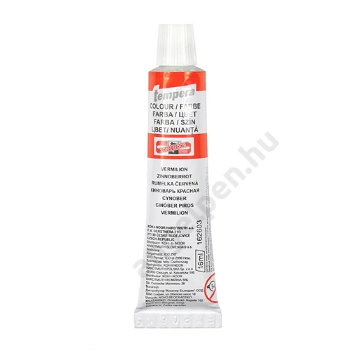 KOH-I-NOOR 162603 TEMPERA CINÓBER PIROS 16ML