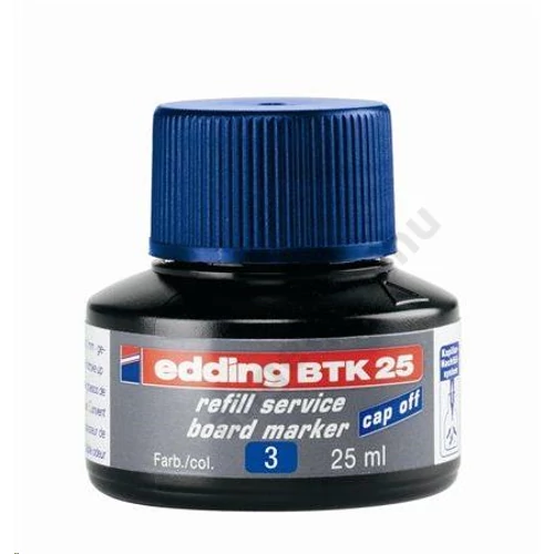 EDDING BTK25 TINTA (TÁBLAMARKERHEZ) FEKETE 25 ML