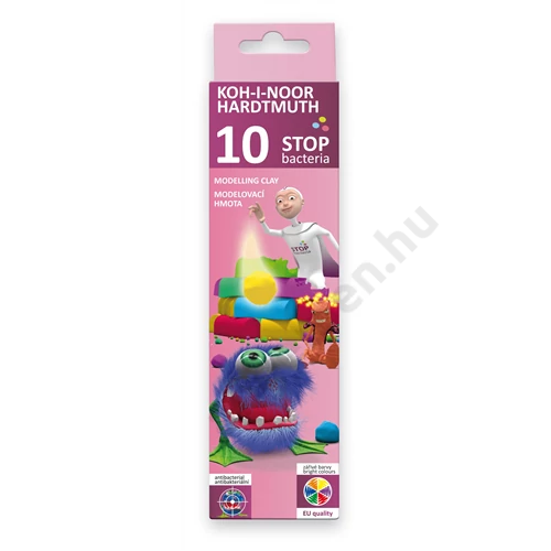 KOH-I-NOOR 131810 STOP BACTERIA GYURMA/10 (ANTIBAKTERIÁLIS) SZÍNES 200 g