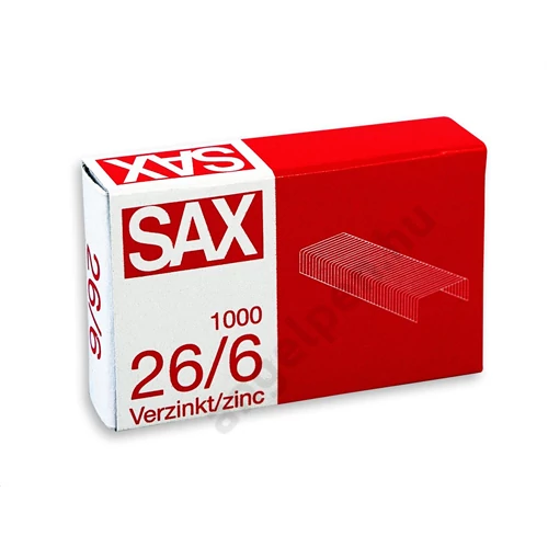 SAX 26/6 FŰZŐKAPOCS CINK