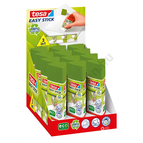 TESA 57030 EASY STICK RAGASZTÓSTIFT HÁROMSZÖGLETŰ 25 g