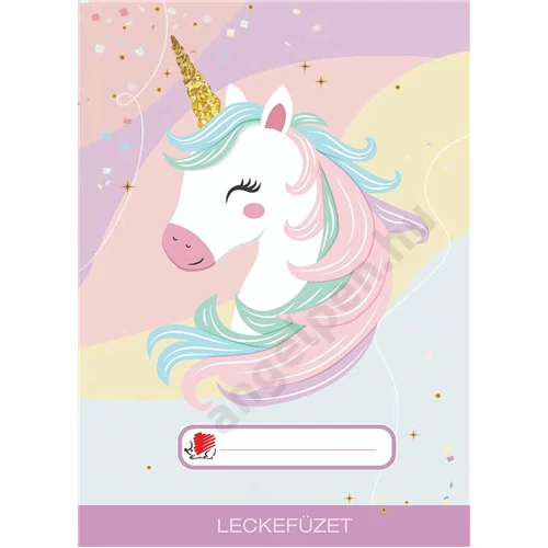 ICO SÜNI LECKEFÜZET UNICORN A/5