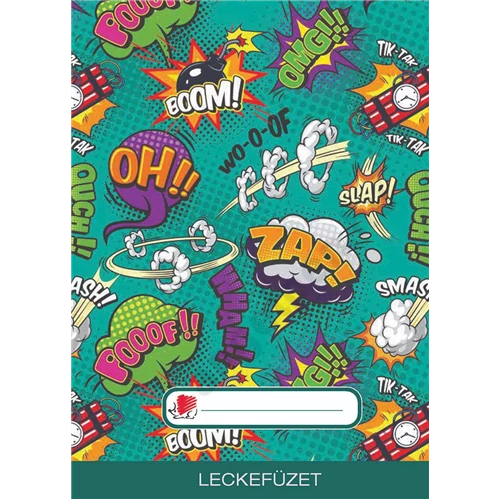 ICO SÜNI LECKEFÜZET GRAFFITI A/5
