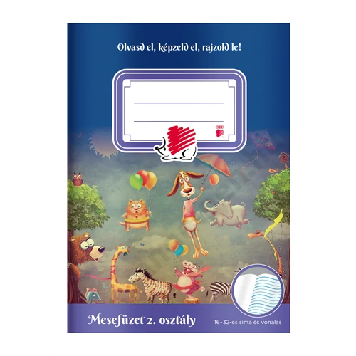 ICO SÜNI MESEFÜZET 2.OSZTÁLYOS 32 LAP A/5
