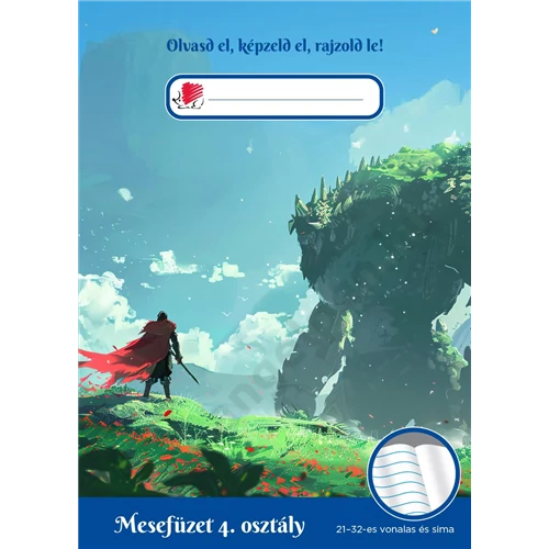 ICO SÜNI MESEFÜZET/OLVASÓNAPLÓ 4.OSZTÁLYOS FIÚ 32 LAP A/5